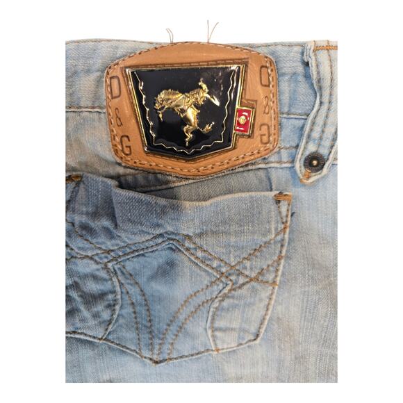 Vintage Women's Dolce & Gabbana Y2K Style Distressed Jeans - Picture 7 of 10